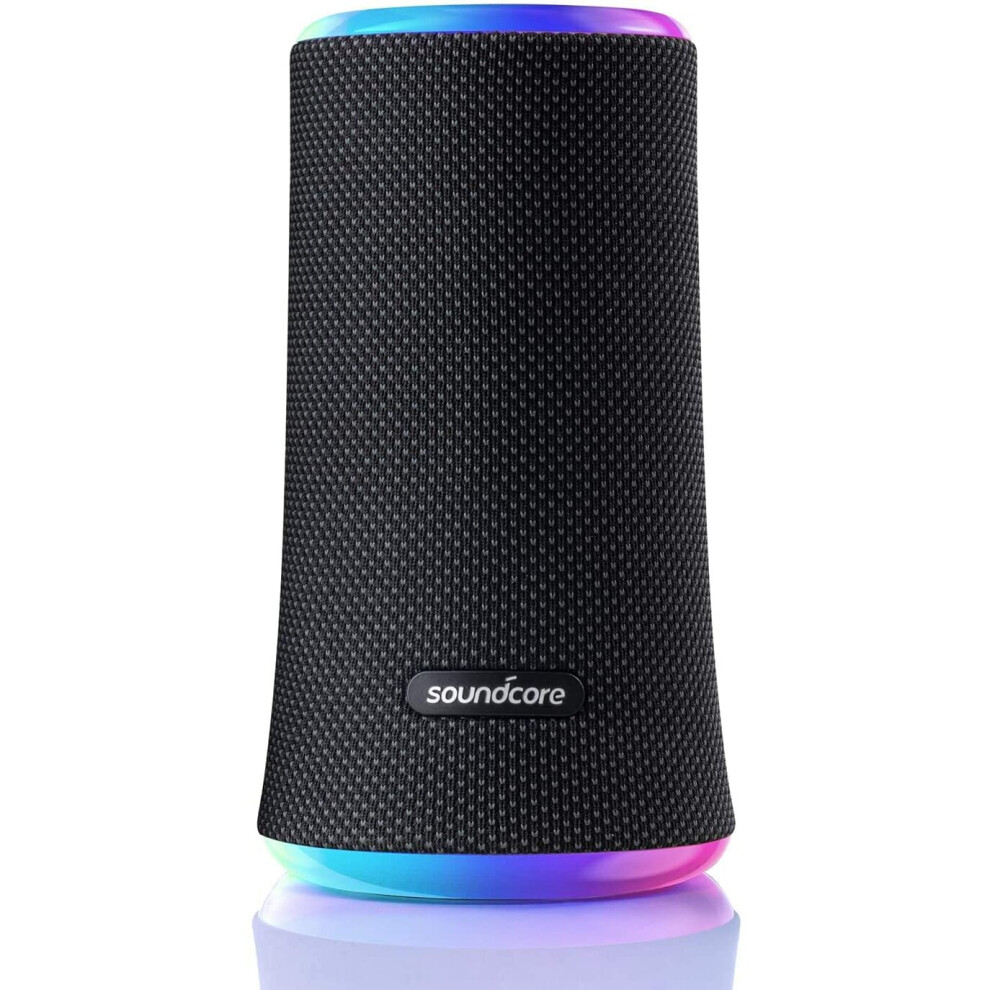Soundcore Anker Flare 2 Bluetooth Speaker,Ipx7 Waterproof Protection,360° Sound For Backyard And Beach Party, 20W Wireless Speaker With Partycast, Eq