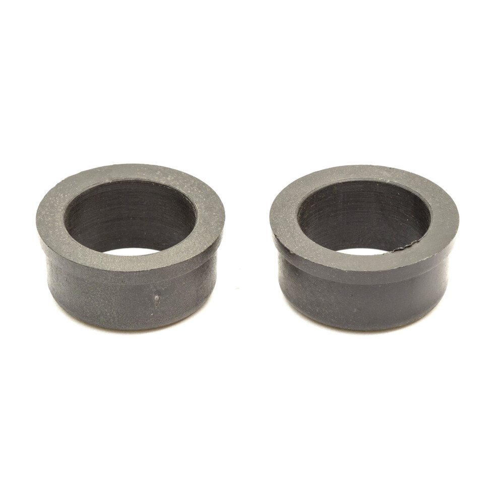 2X Plastic Reducer Bushes 35Mm To 1 Inch Wheel Axle Bore Bush Sack Truck Trolley 5056499460219