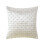 Homescapes (Cream, 40 x 40 cm) Crushed Velvet Rectangular Cushion Cover 1