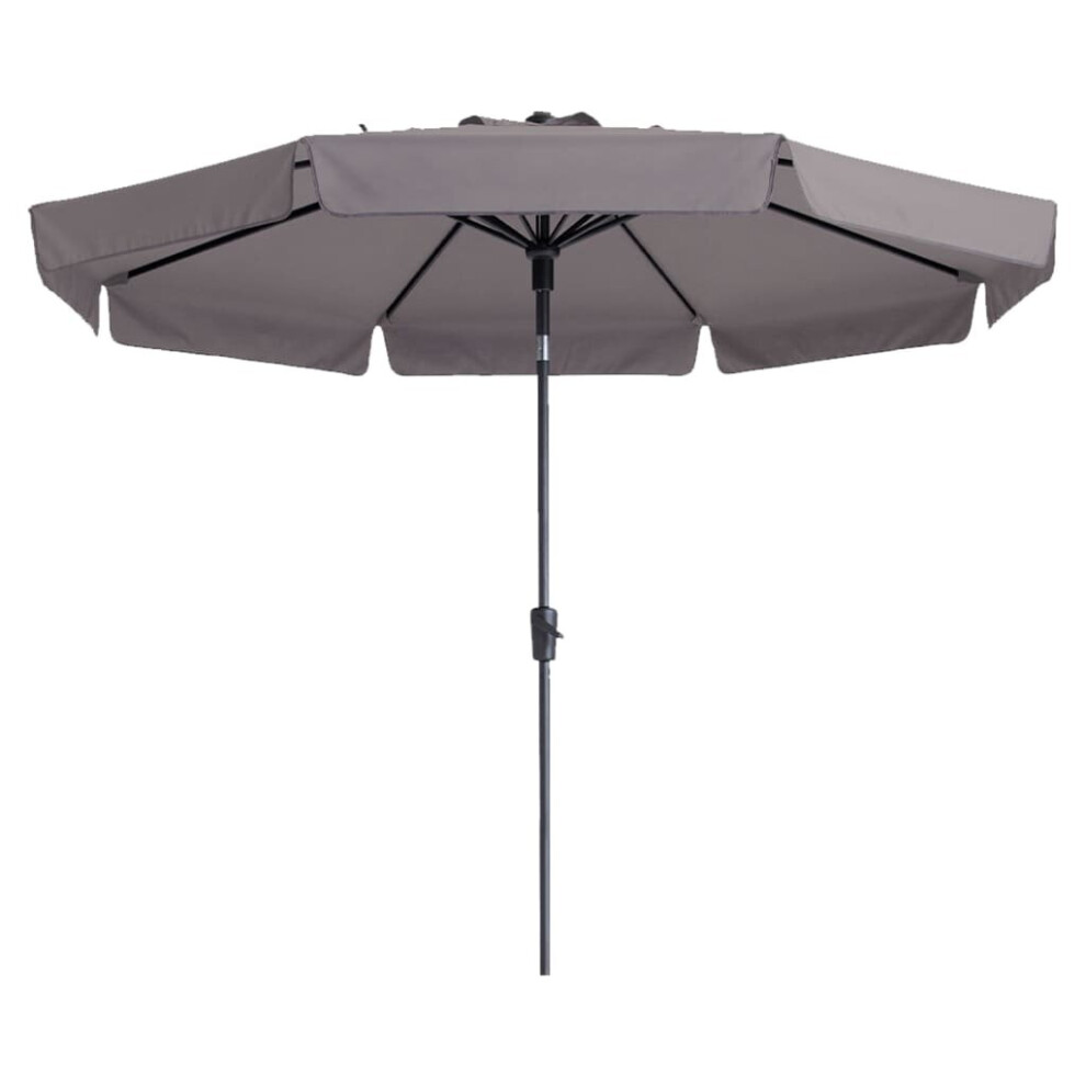 Madison Parasol " Flores Luxe" 300 cm Round Taupe