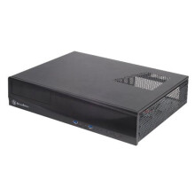 SilverStone SST-ML03B - Milo Slim HTPC Micro ATX Silent Computer Case  black