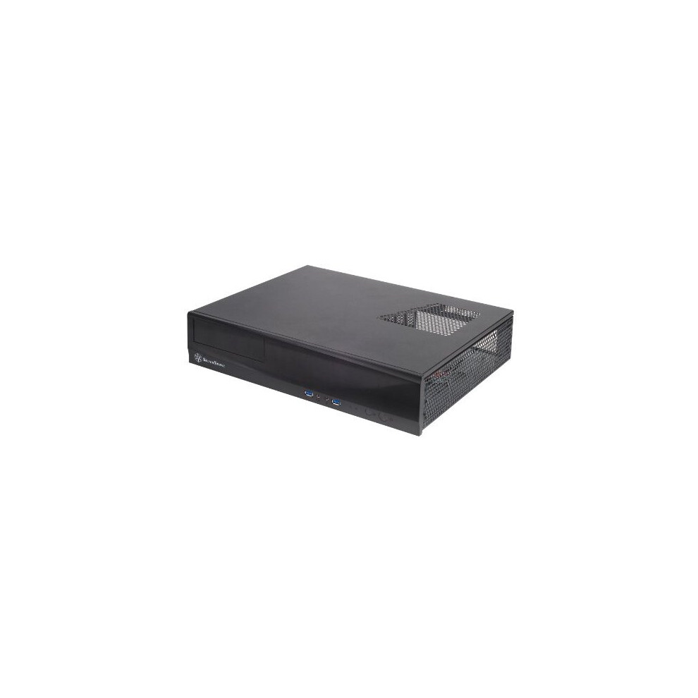 Silverstone Sst-Ml03b - Milo Slim Htpc Micro Atx Silent Computer Case Black