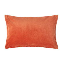 (Burnt Orange, 30 x 50 cm) Velvet Cushion Cover
