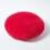 Homescapes (Red) Velvet Cushion, 40 cm Round 3