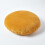 Homescapes (Mustard) Velvet Cushion, 40 cm Round 3