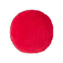 (Red) Velvet Cushion, 40 cm Round