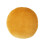 Homescapes (Mustard) Velvet Cushion, 40 cm Round 1