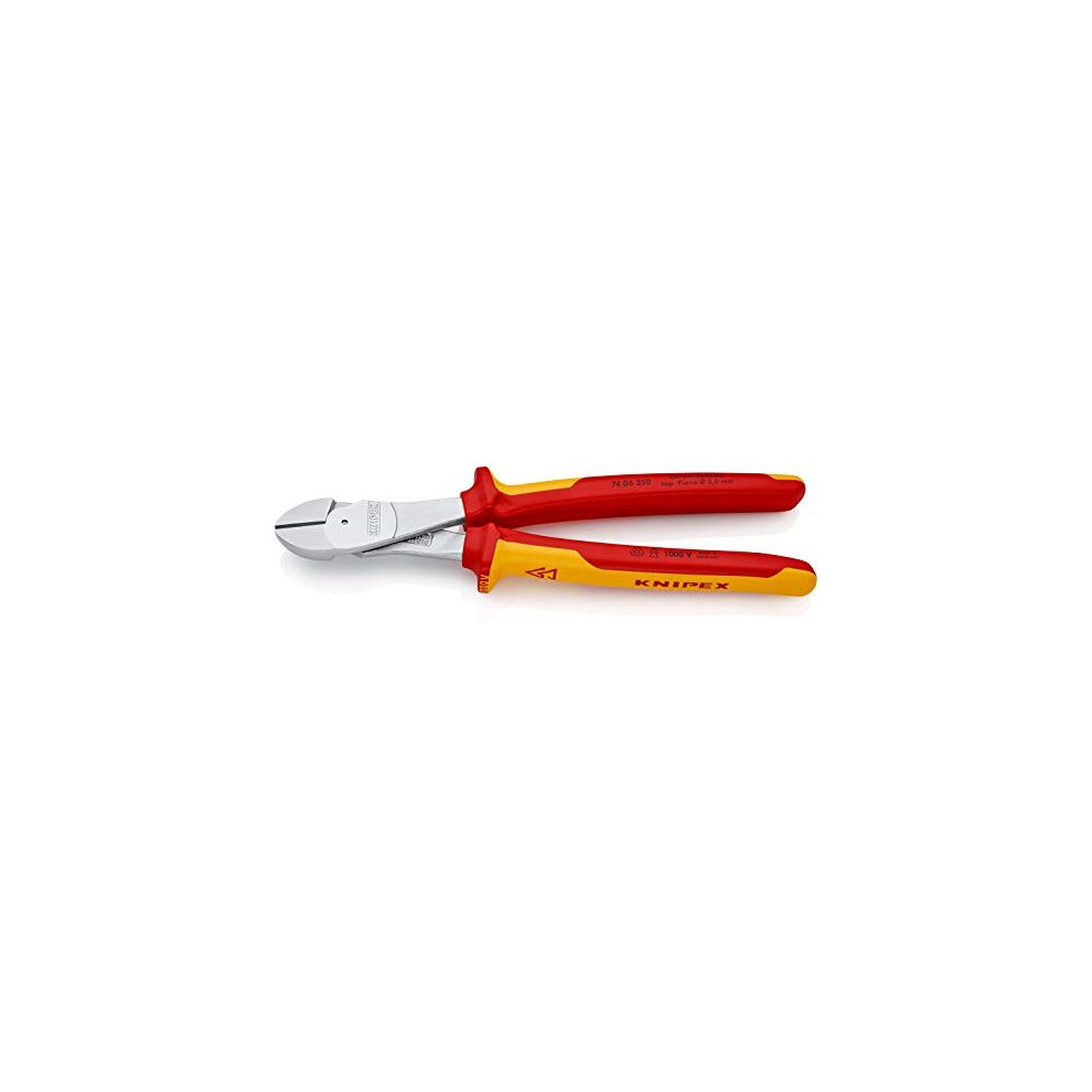 KNIPEX High Leverage Diagonal Cutter 1000V-insulated (250 mm) 74 06 250