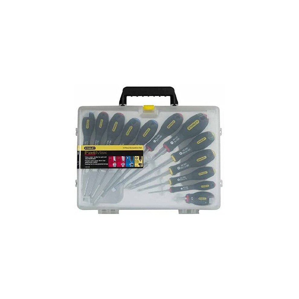 Stanley STA565426 Fatmax 12 Piece Screwdriver Set  6.0 cm*34.0 cm*28.0 cm