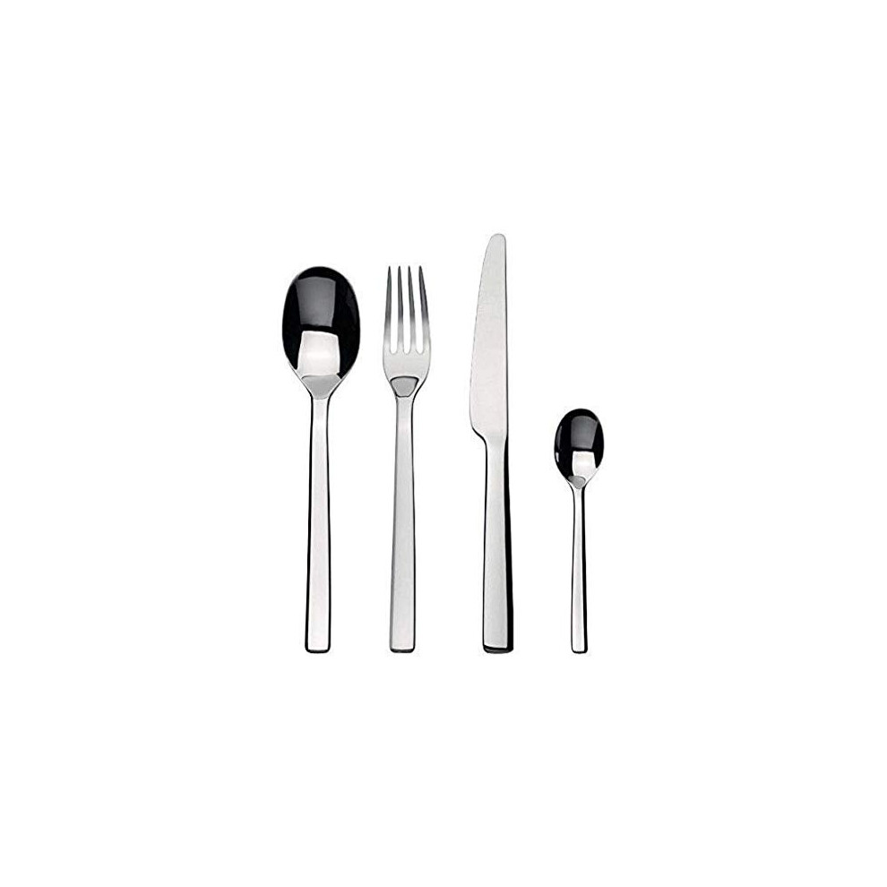 Alessi REB09S24 Ovale 24 Piece Cutlery Set  Silver