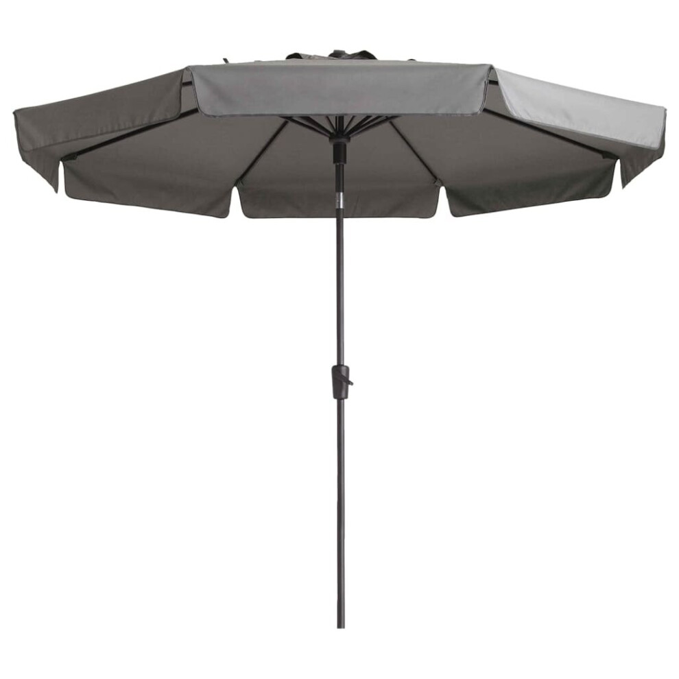 Madison Parasol " Flores Luxe" 300 cm Round Light Grey