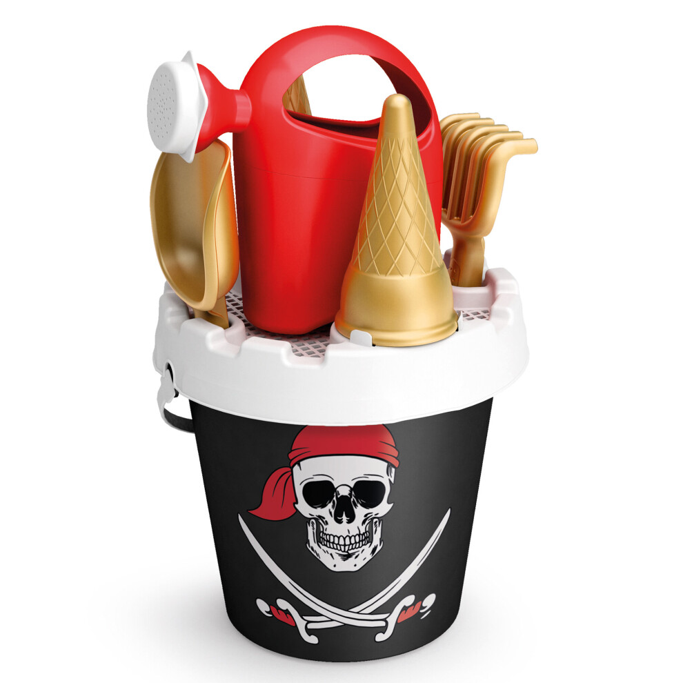 (Bucket & Ice Cream) Kids Disney Plastic Pirates Beach Bucket And Spade