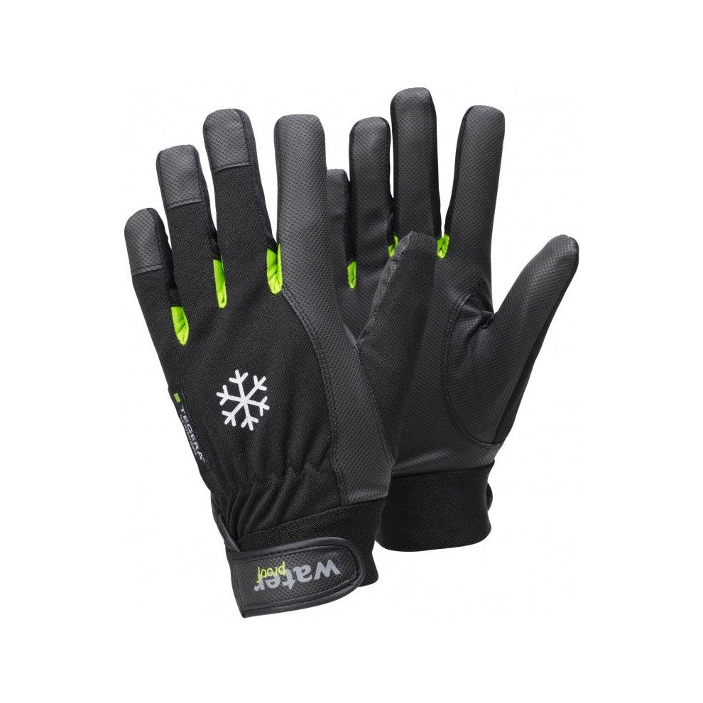 (X-Large (Size 10)) Warm Winter Fleece Lined Gloves - Tegera 517