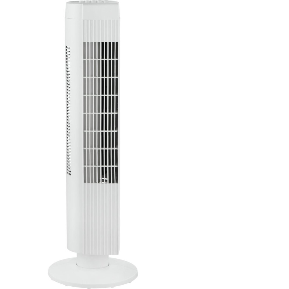 Challenge 29in Oscillating Tower Fan - White