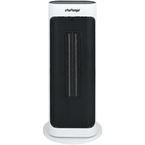 Challenge Challenge 2kw Oscillating Tower Fan Heater With Remote Control - White 1