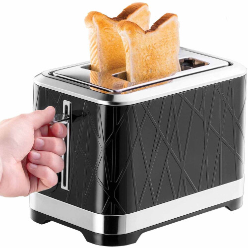 Russell Hobbs Russell Hobbs Structure Black 2 Slice Toaster 1
