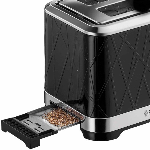 Russell Hobbs Russell Hobbs Structure Black 2 Slice Toaster 2