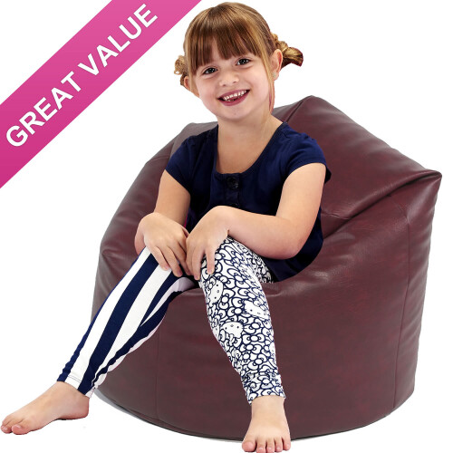 Brown Faux Leather Kids Classic