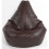 Brown Faux Leather Mega Highback 1