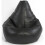 Black Faux Leather Highback 1