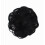 (Black) Messy Bun Scrunchie Hair Extension 1