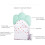 (Panda Dots) Silicone Teether Mitten, Self-Soothing Pain Relief 3