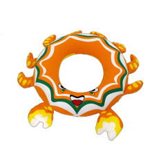 (Orange Crab) Kids Animal Theme Band Pool Paddling Swimming Ring