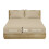 (Latte Beige, King) Extra Deep Fitted Sheet Bed Sheets- 12 Colours 1