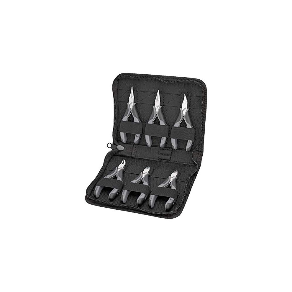 KNIPEX Case for Electronics Pliers with tools for work on electronic components 00 20 17