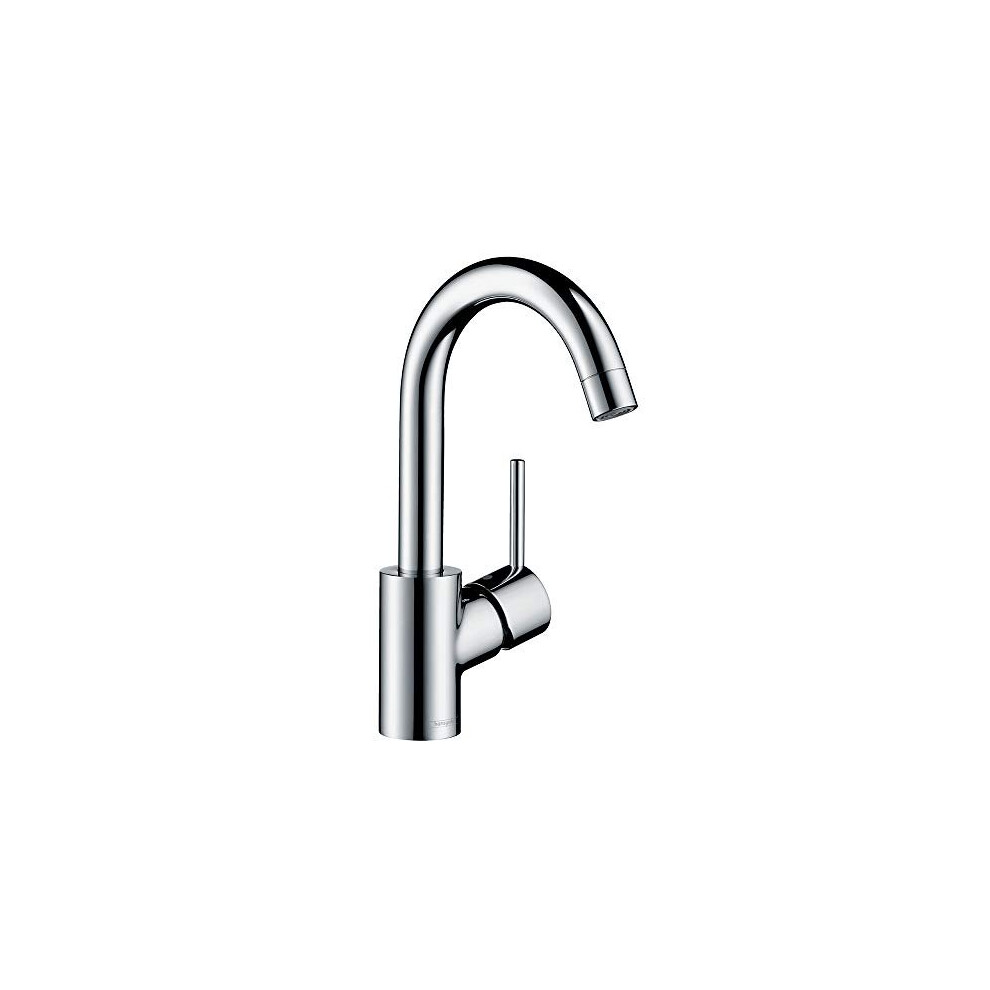 hansgrohe Talis S 200 basin mixer tap with 360 swivel range and pop up waste  chrome 32070000