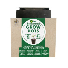 Vitax Biodegradable Grow Pots 9cm x 12 - Square