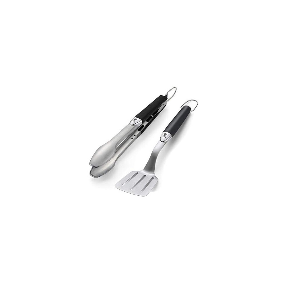 Weber 6645  black Premium Tool Set  Compact size  2 pcs  stainless steel  46.0 cm*46.0 cm*5.0 cm