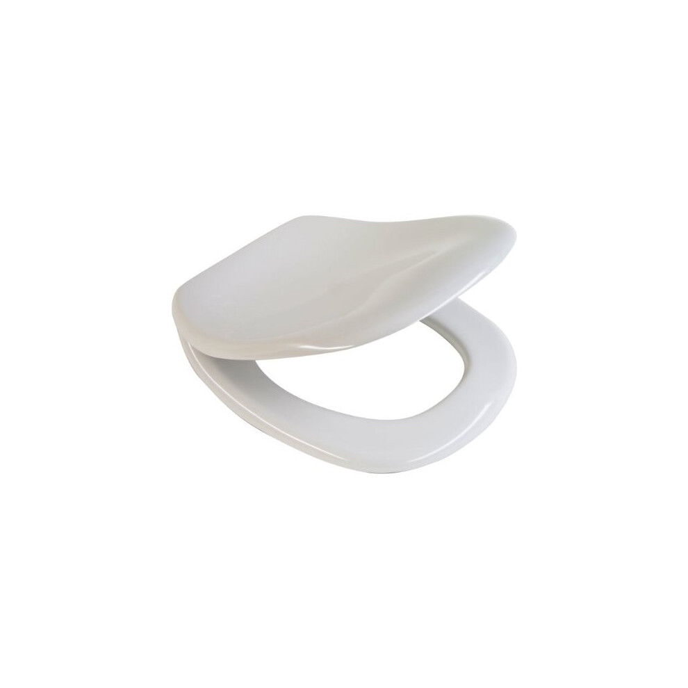 Ideal Standard Kimera K700801 Toilet Seat with Stainless Steel Lid Hinges White