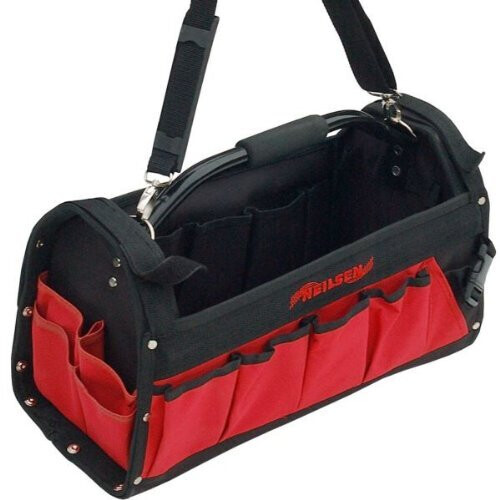 Neilsen 18" Professional Workmans Toolbag - Ideal for painters  construction workers and plumbers etc