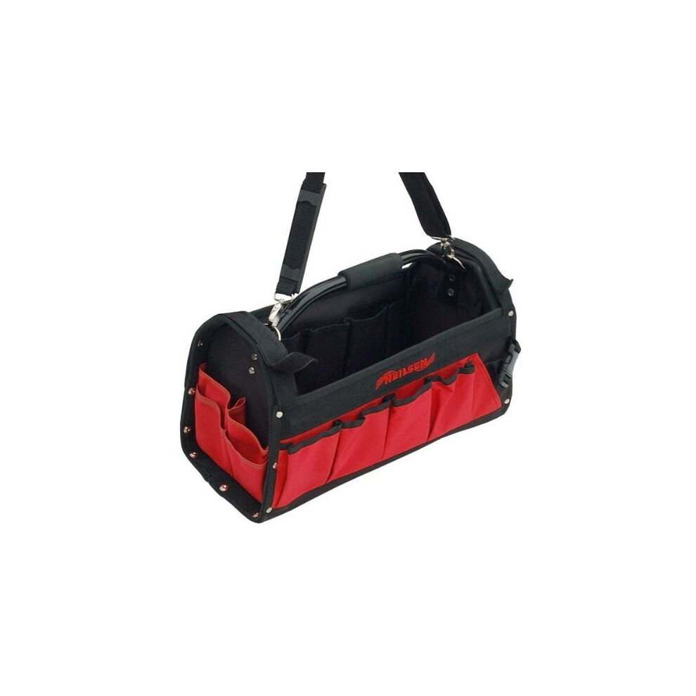 Neilsen 18" Professional Workmans Toolbag - Ideal For Painters Construction Workers And Plumbers Etc