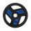 (2 x 20kg) Urethane 30mm Weight Plates Colour Tri-Grip 1