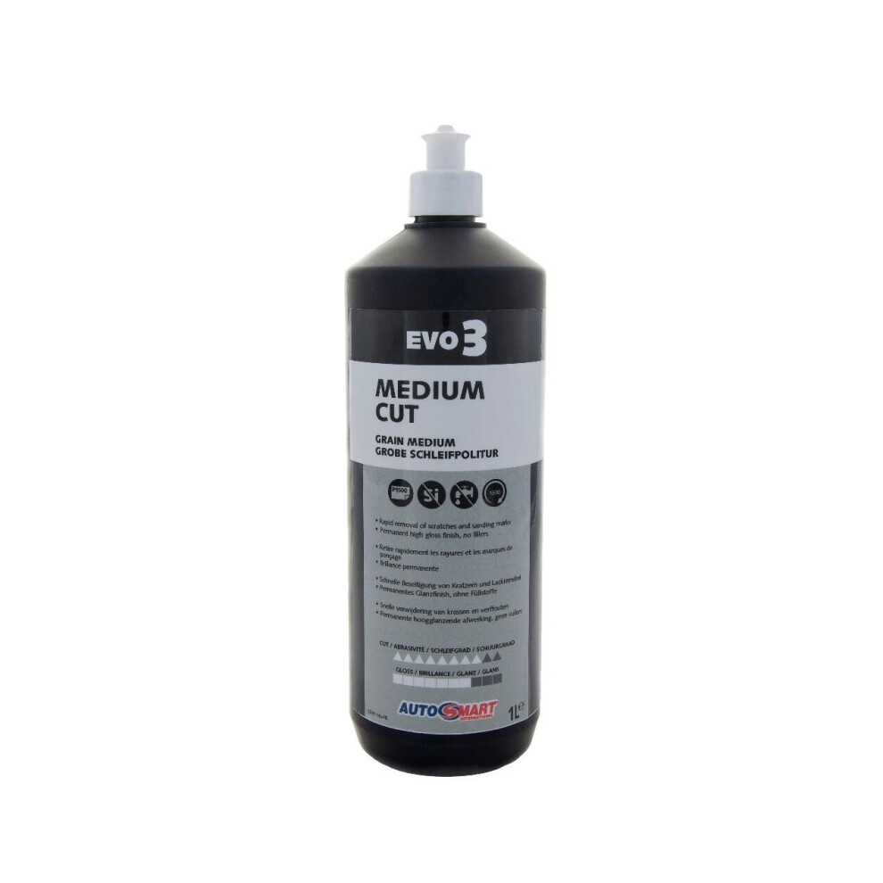 Autosmart Evo 3 Medium Cut Renovation Compound - 1 Litre