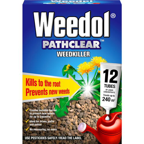 Weedol Weedol Pathclear Weedkiller 12x 18ml Tubes
