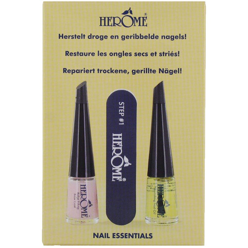 Herome Essential Dry And Ridging Nails Yellow Set 1