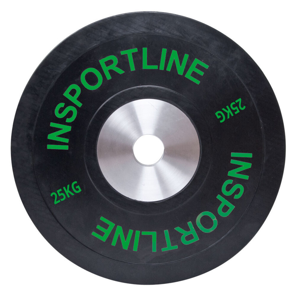 Rubber Bumper Olympic Competition Weight Plates - 2 x 25kg