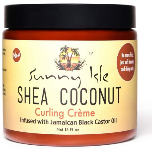 Sunny Isle Shea Coconut Curling Cream 16oz