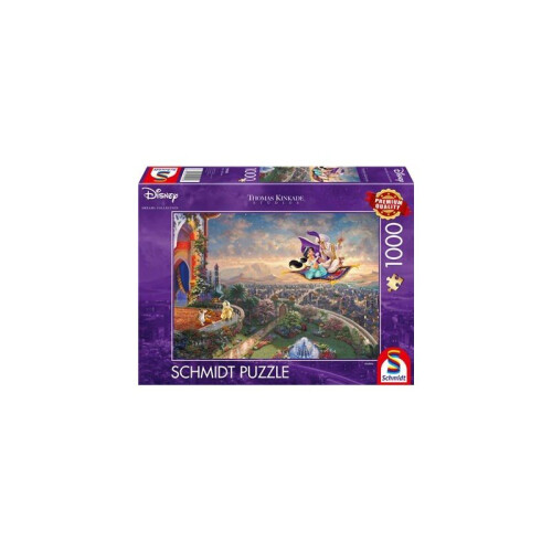 Puzzle 1000 pezzi - SCHMIDT SPIELE - Thomas Kinkade Studios - Disney - Aladino - 1000 pezzi