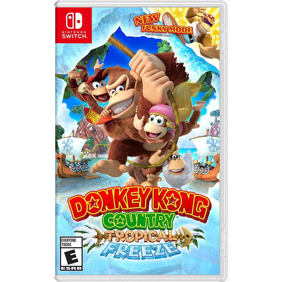 Donkey Kong Country Tropical Freeze Nintendo Switch Game (#)