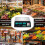 40kg/5g Digital Price Computing Scale for Vegetable UK Plug 13