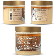 Dead Sea Collection Coconut Salt Scrub With Natural Dead Sea Minerals 23.28 OZ / 660 GR