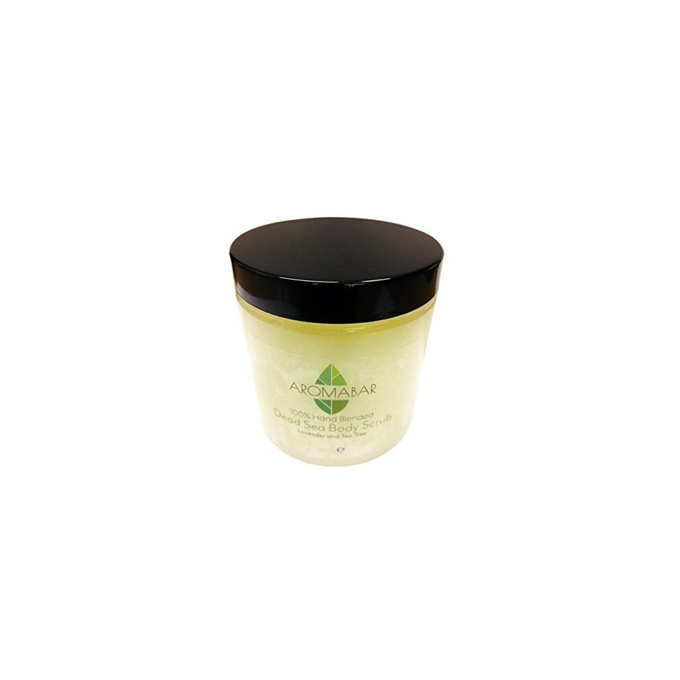 Aromabar Lavender & Tea Tree Dead Sea Salt Hand & Body Scrub 400G