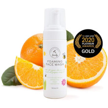 Gentle Kids Foaming Face Wash Organic – Natural - Vegan - Toxin-Free - Sulphate Free – Paraben Free - For Kids and Preteens