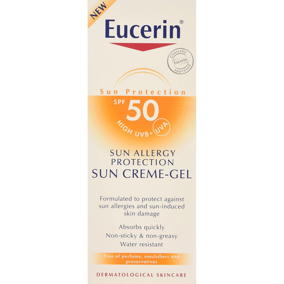 Beiersdorf Eucerin Sun Cream Gel and Allergy Protection
