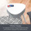 Portable Smart Side Table Bluetooth Speaker With Wireless & USB Charging Dock (White) 4