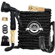 Flexible Garden Hose Pipe 100FT, 3 Times Expanding Flexible Magic Lightweight Watering Hose pipe